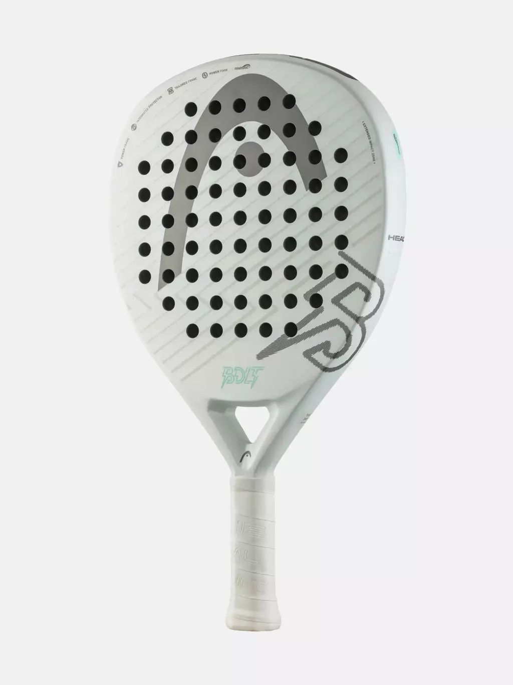 Pala Head Bolt Blanco Gris 2026