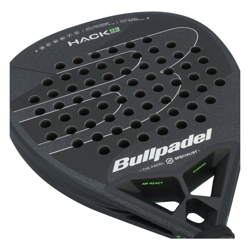 Pala Bullpadel Hack 03 Cmf Xseries Negro