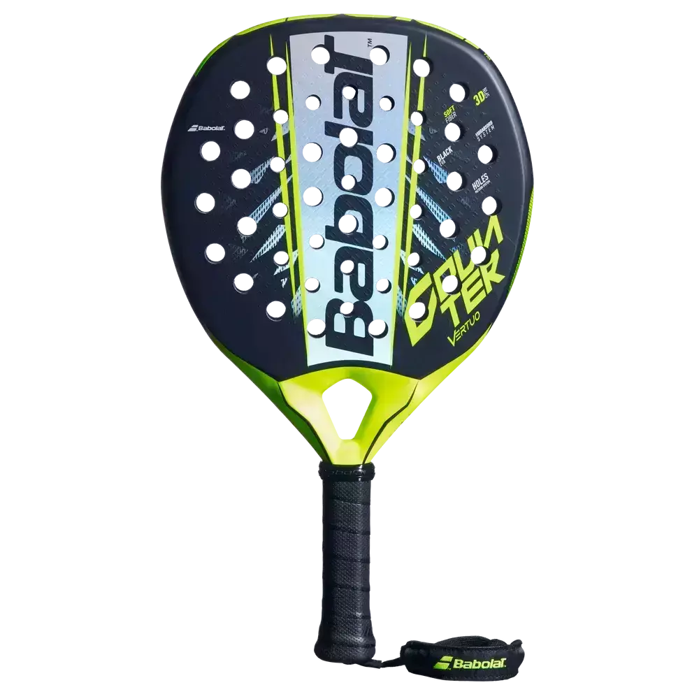 Pala Babolat Counter Vertuo 2.6 + Bote de 3 Pelotas Nox Nerbo