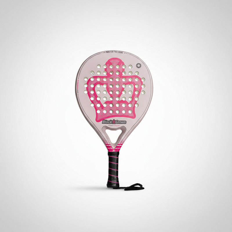 Pala de Padel Black Crown Piton Furia Rosa Bc-pitonfuria