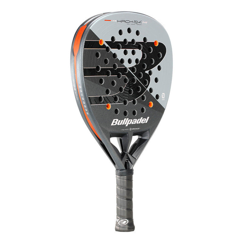 Pala Bullpadel Hack 04 Comfort 2026 Gris Oscuro