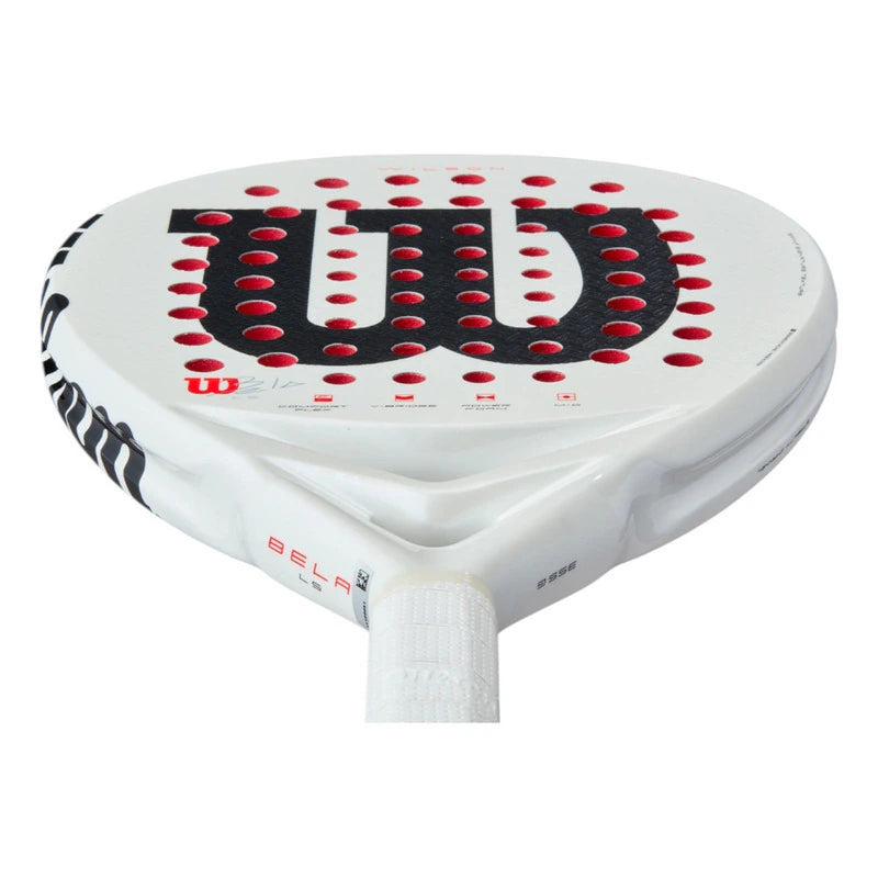 Pala Padel Wilson Bela Ls V3 Color Blanco Blanco