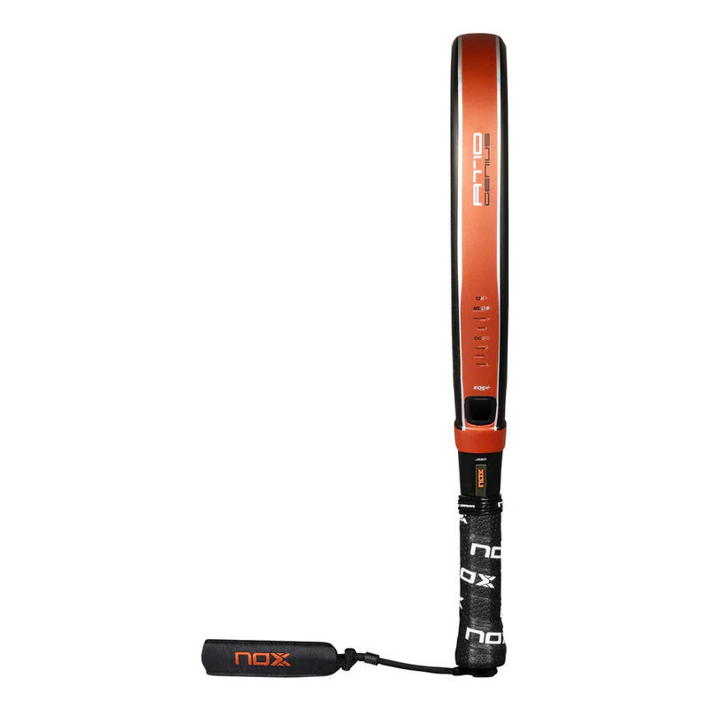 Pala Nox At10 Genius Attack 12k Agustin Tapia Naranja