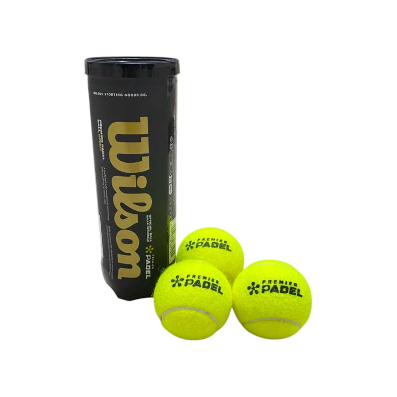 Bote De 3 Pelotas Padel Premier Speed Wilson Verde