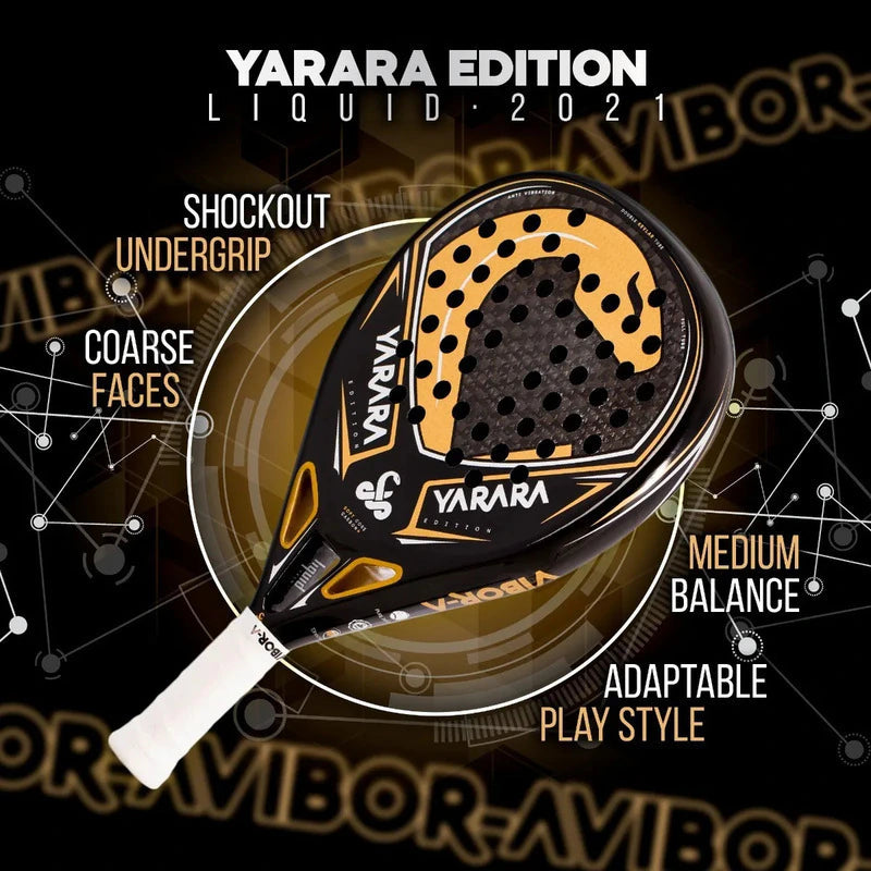 Pala Vibor-a Yarara Edition Carbono 12k Negro