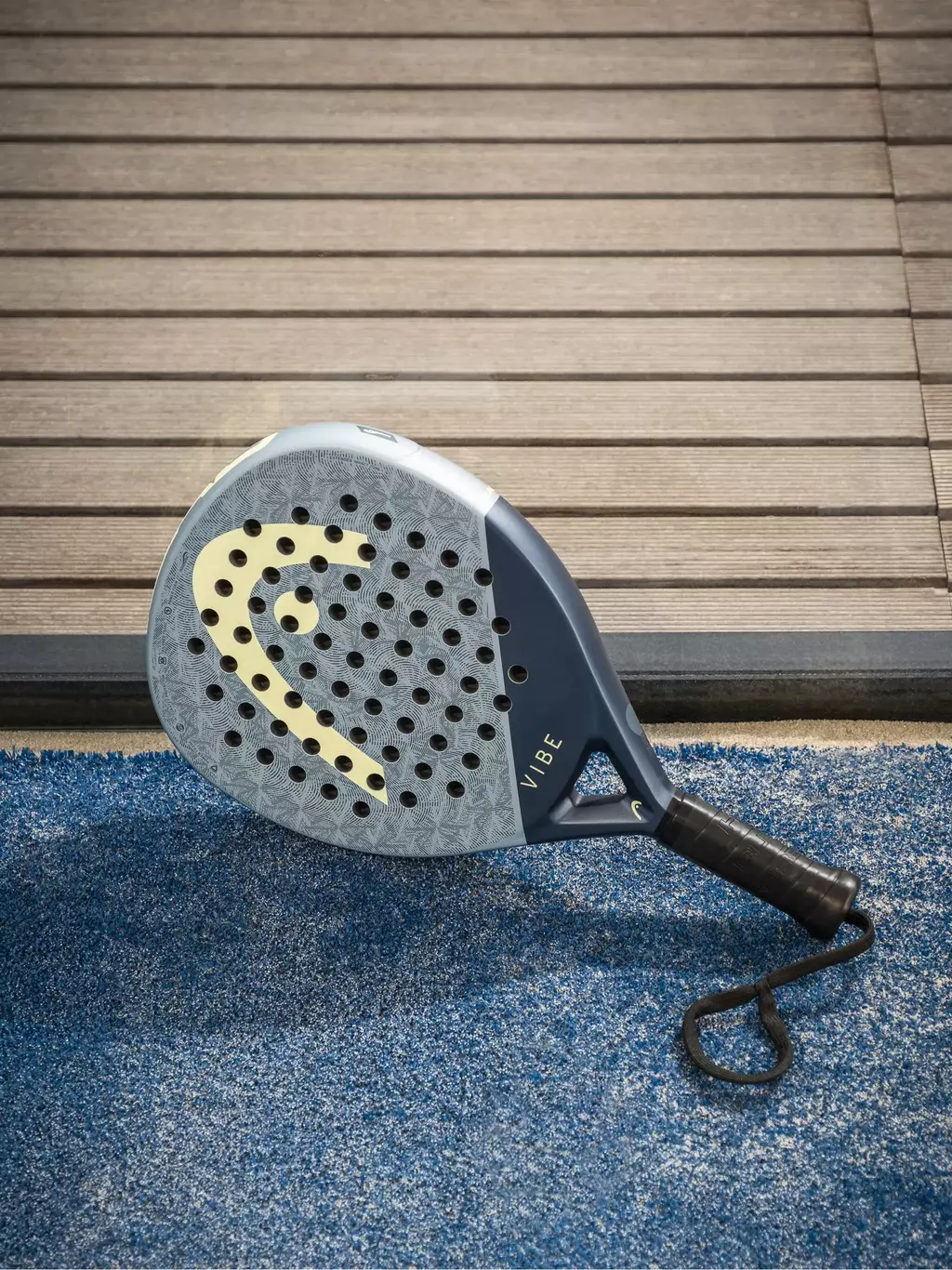 Pala Head Vibe Azul Amarillo 2026
