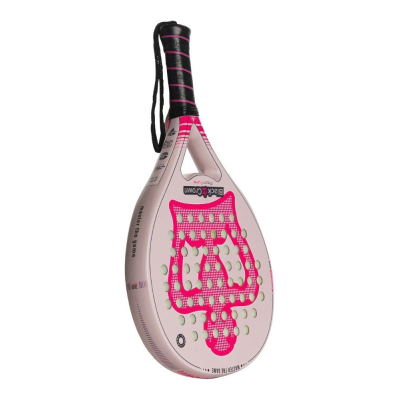 Pala de Padel Black Crown Piton Furia Rosa Bc-pitonfuria