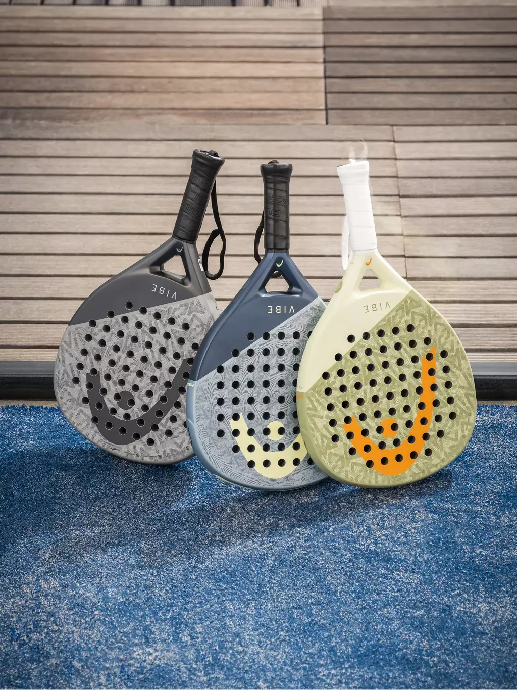 Pala Head Vibe Azul Amarillo 2026