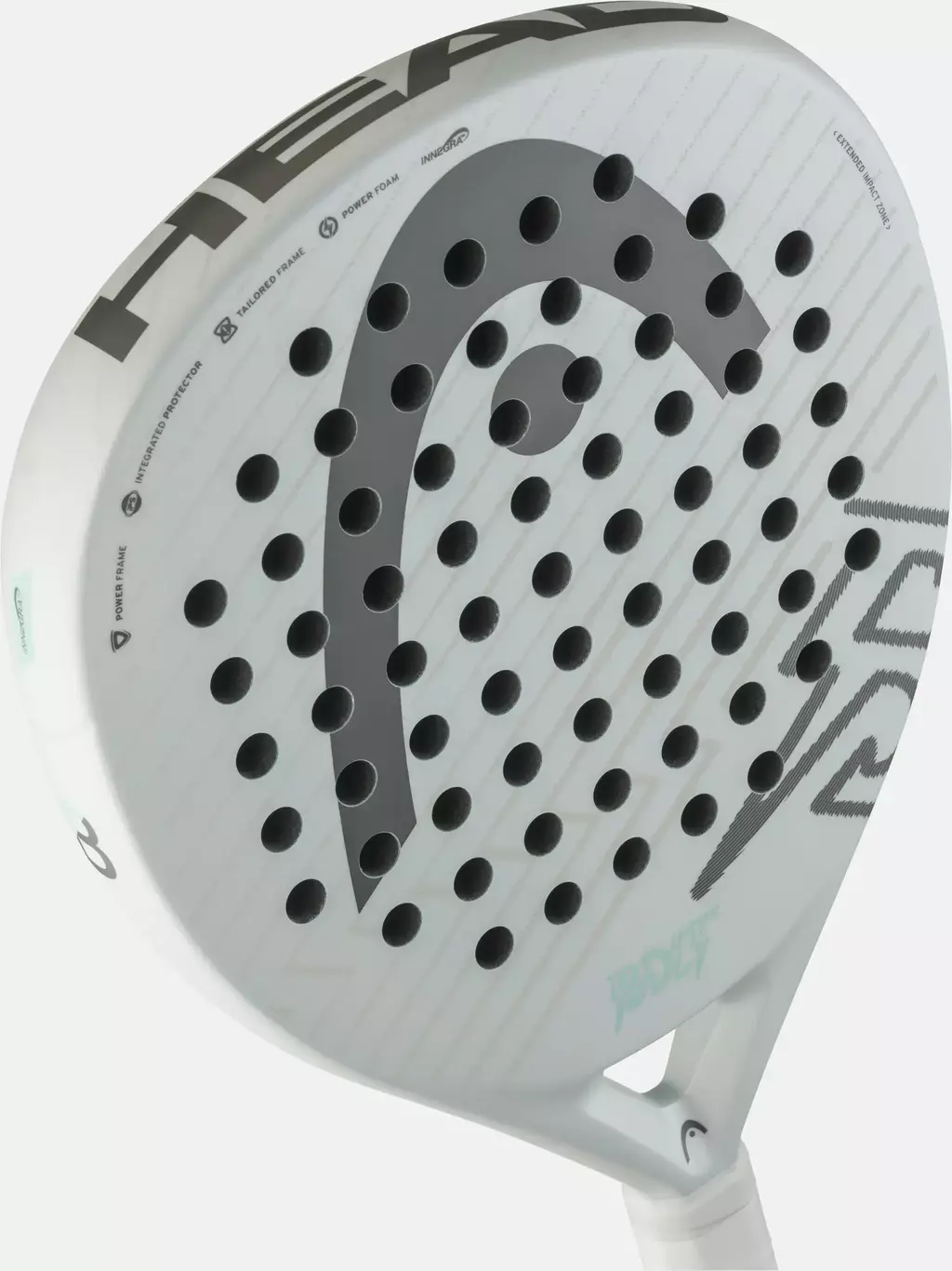 Pala Head Bolt Blanco Gris 2026