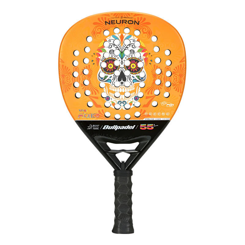 Pala de Padel Bullpadel Neuron Chingotto Mexico Ltd Naranja Claro