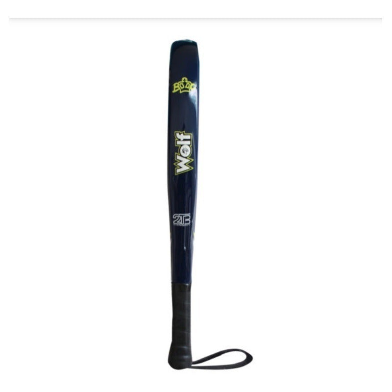 Pala Padel Black Crown Wolf Negro/verde/blanco