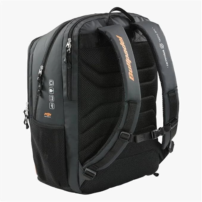 Mochila Bullpadel BPM23007 Tello Chingotto Vertex Negro