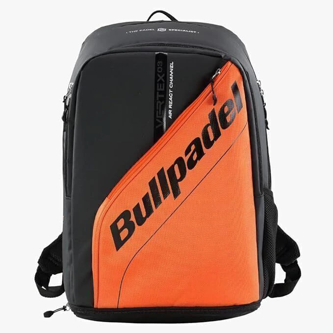 Mochila Bullpadel BPM23007 Tello Chingotto Vertex Negro