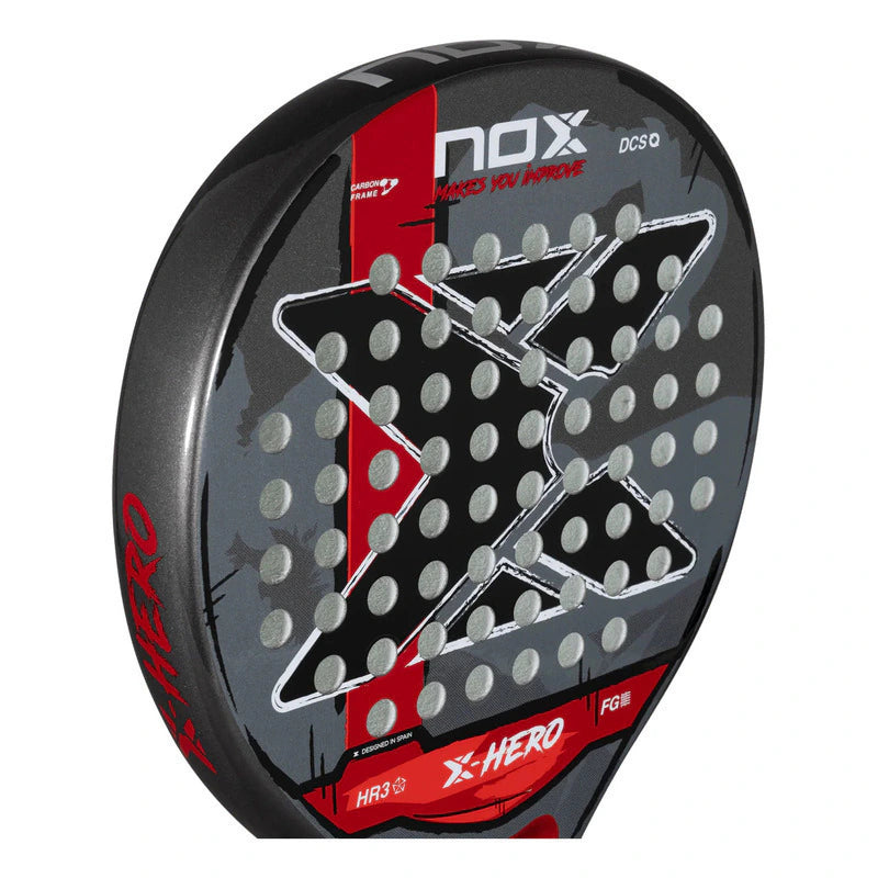 Pala Padel Nox X-hero Red 2026 3k
