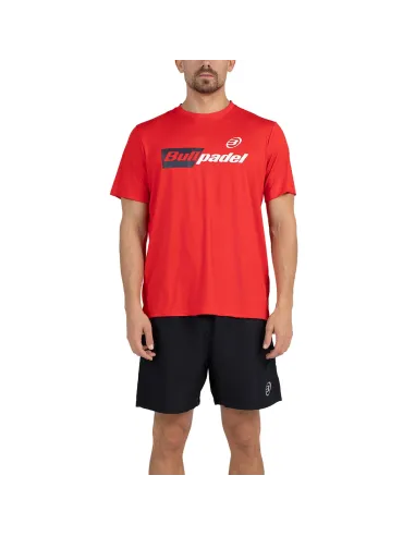 Camiseta Bullpadel BPCMPN06 M Rojo