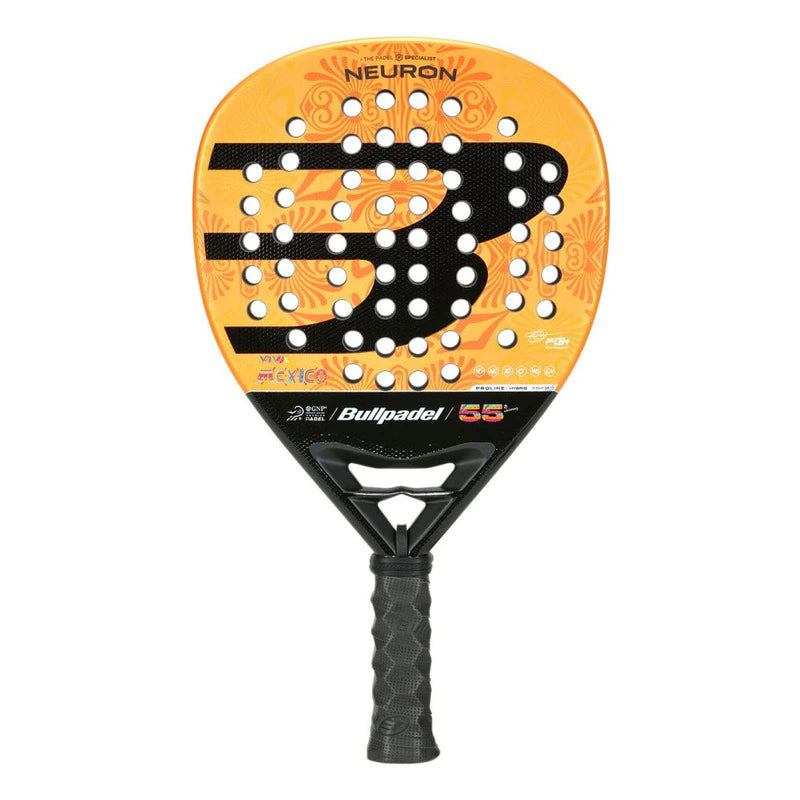 Pala de Padel Bullpadel Neuron Chingotto Mexico Ltd Naranja Claro