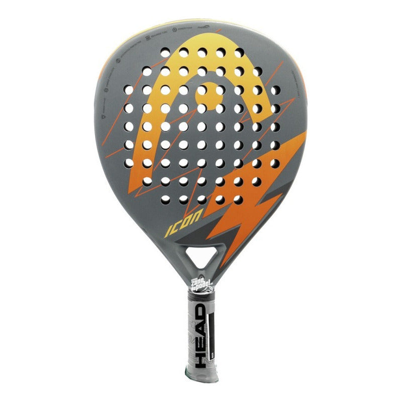 Pala de Padel Padel Head Icon 2023 Color Gris/naranja