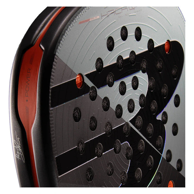 Pala Bullpadel Hack 04 Comfort 2026 Gris Oscuro