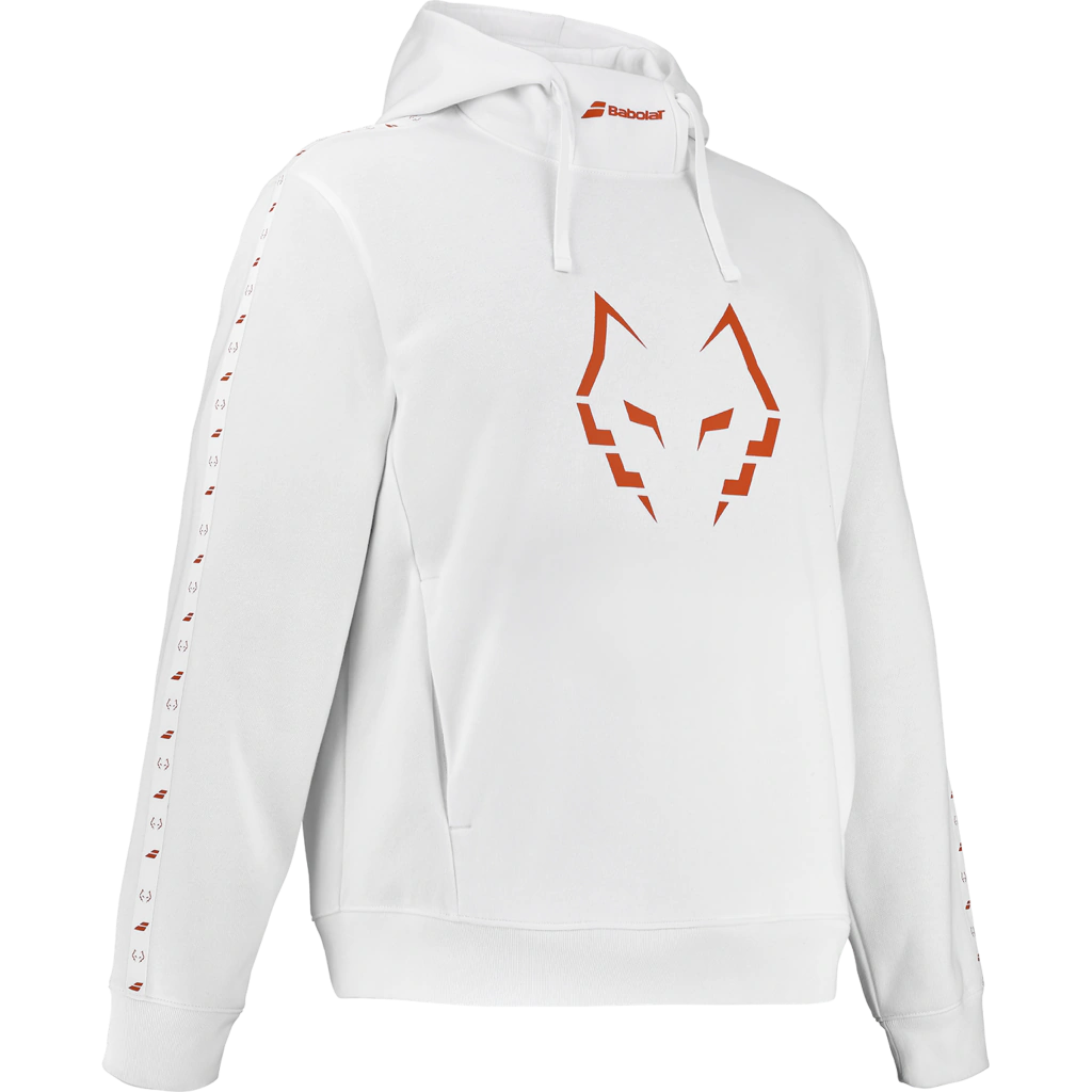 Sudadera Babolat Hood Sweat J. Lebron Blanco