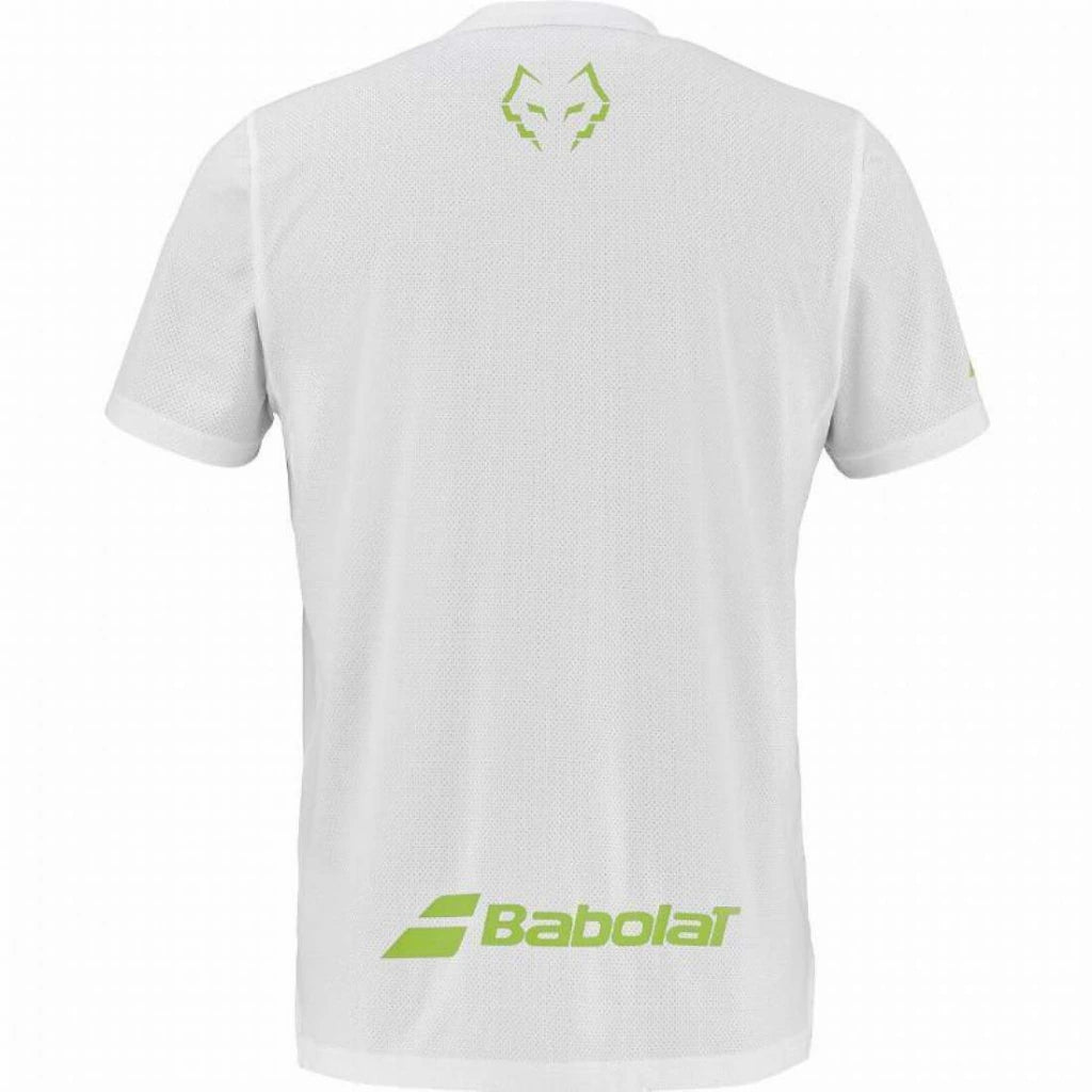 Camiseta Babolat Crew Neck Tee JL Blanco