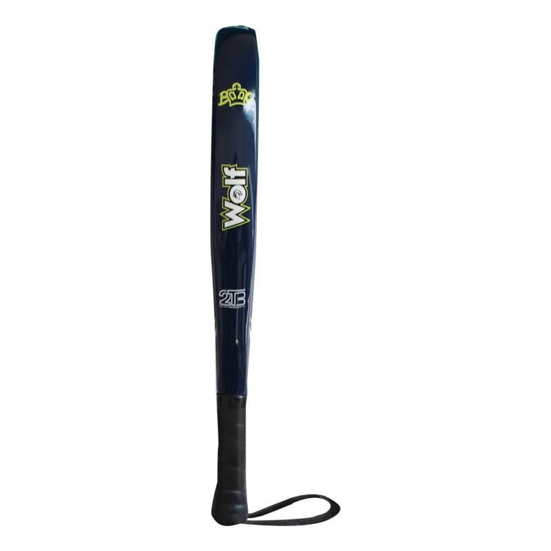 Pala Padel Black Crown Wolf Negro/verde/blanco