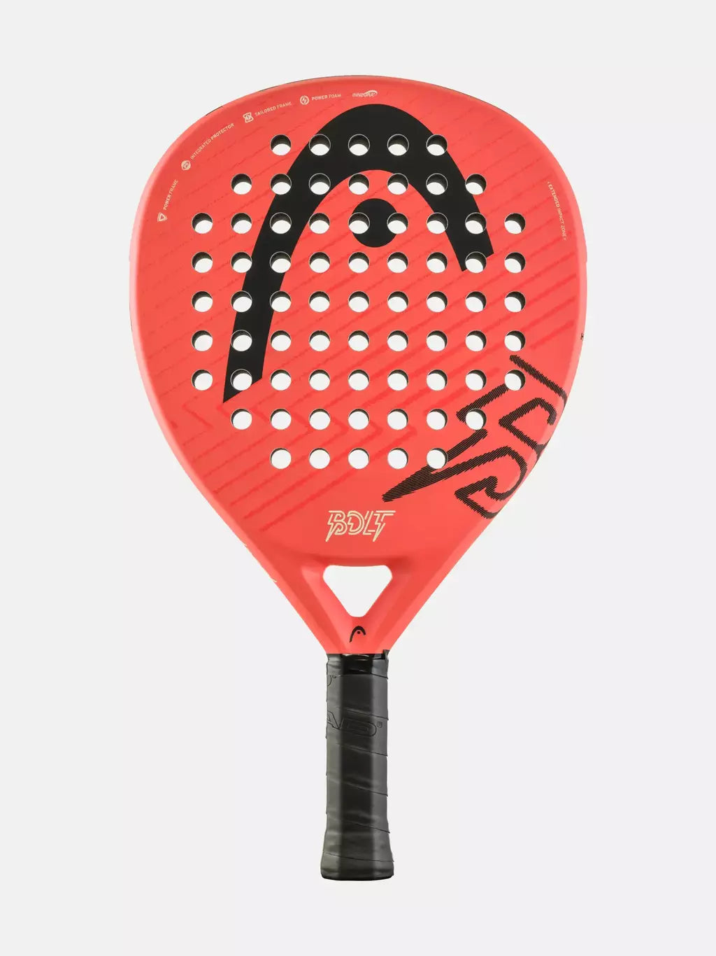 Pala Head Bolt Rojo Negro 2026
