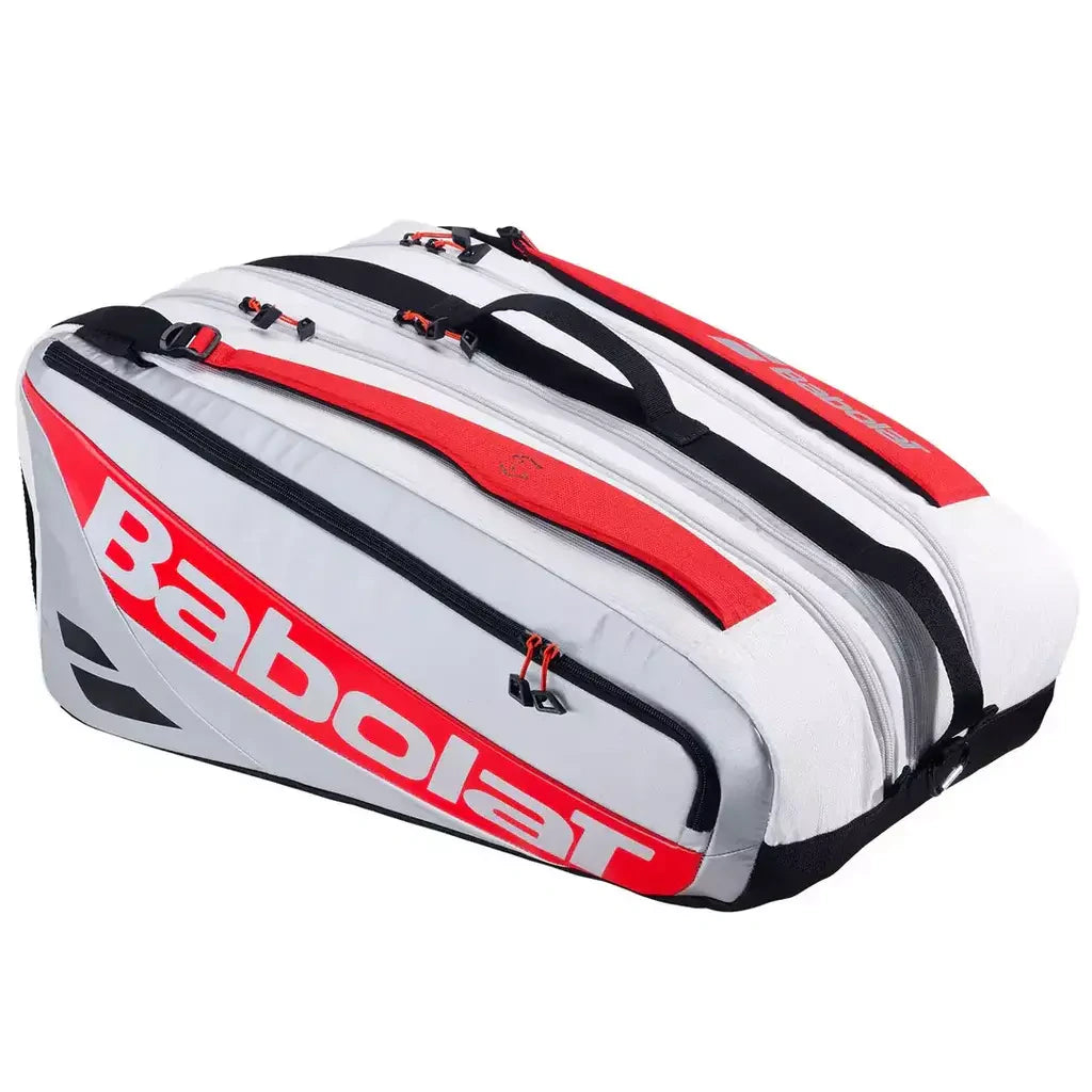 Paletero Babolat RH Pro Padel Juan Lebron blanco rojo