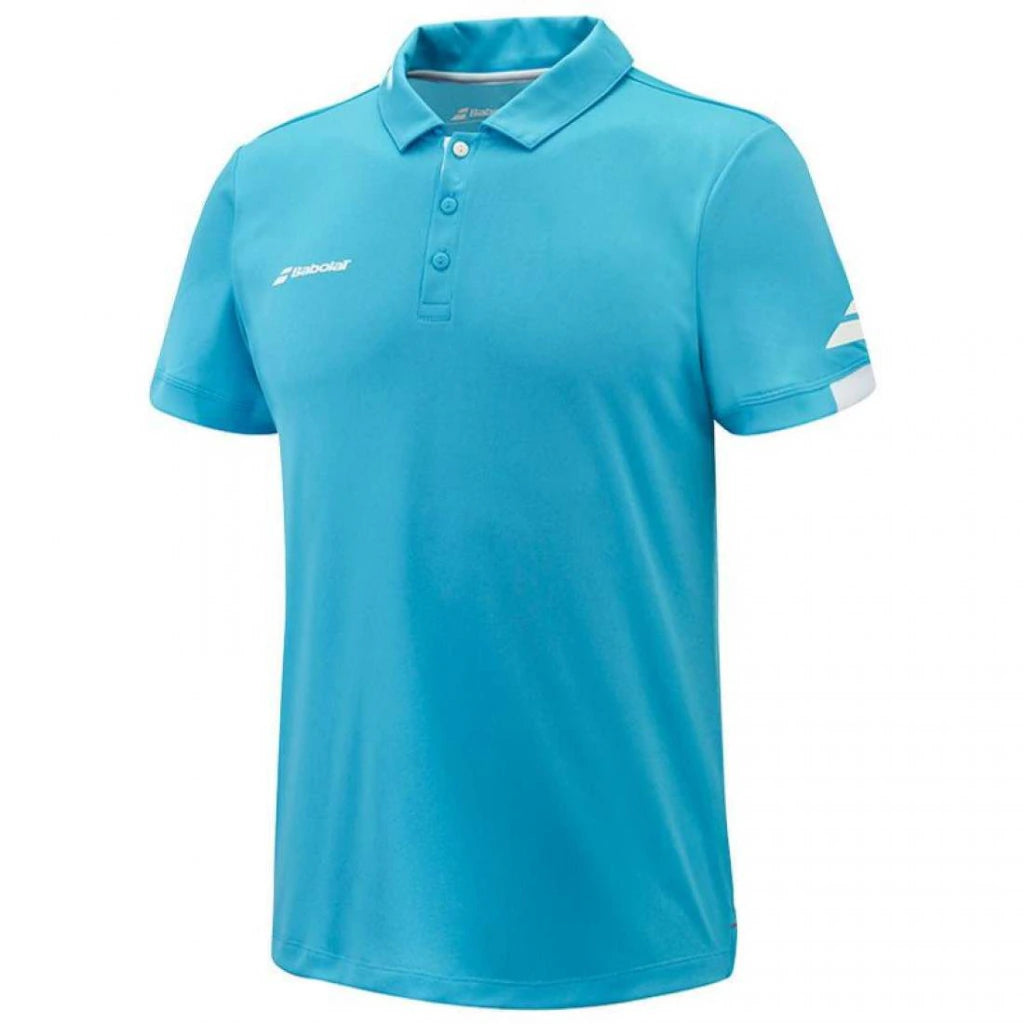 Camiseta Babolat Play Polo Men Cyan