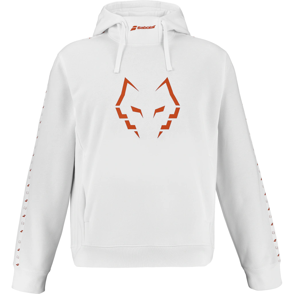 Sudadera Babolat Hood Sweat J. Lebron Blanco