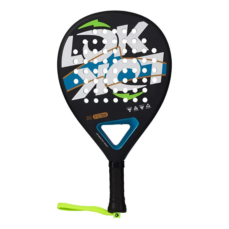Pala de Padel Lok Be Flow Incluye Morral Lok Negro