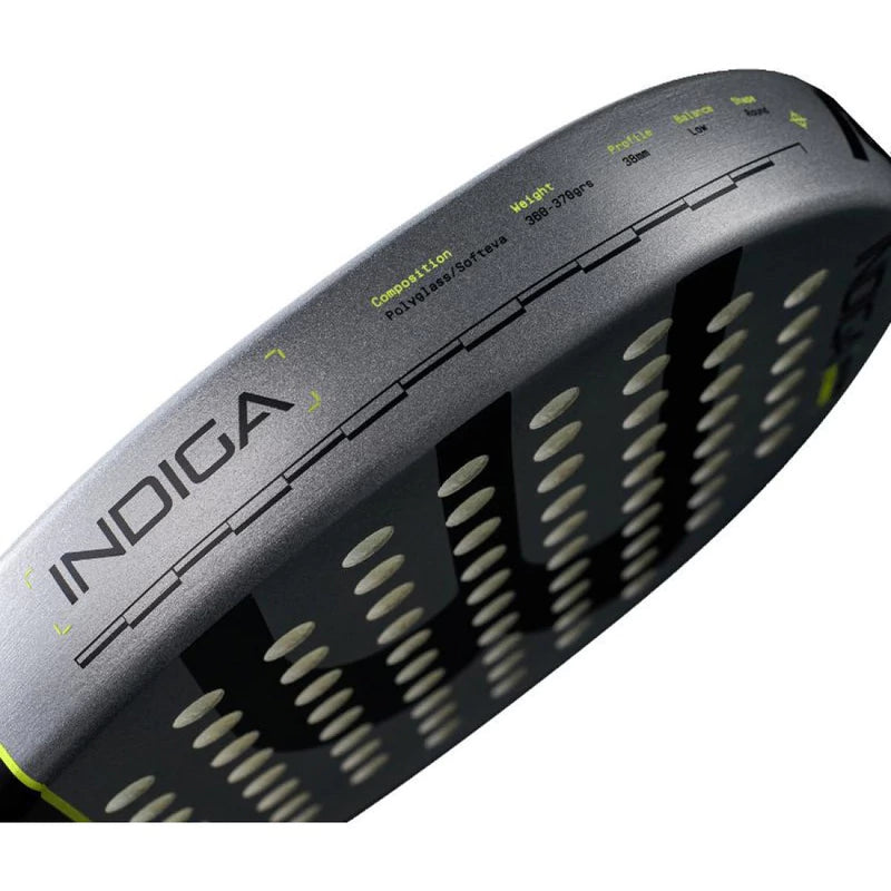 Pala de Padel Bullpadel Indiga Control 2026 Gris