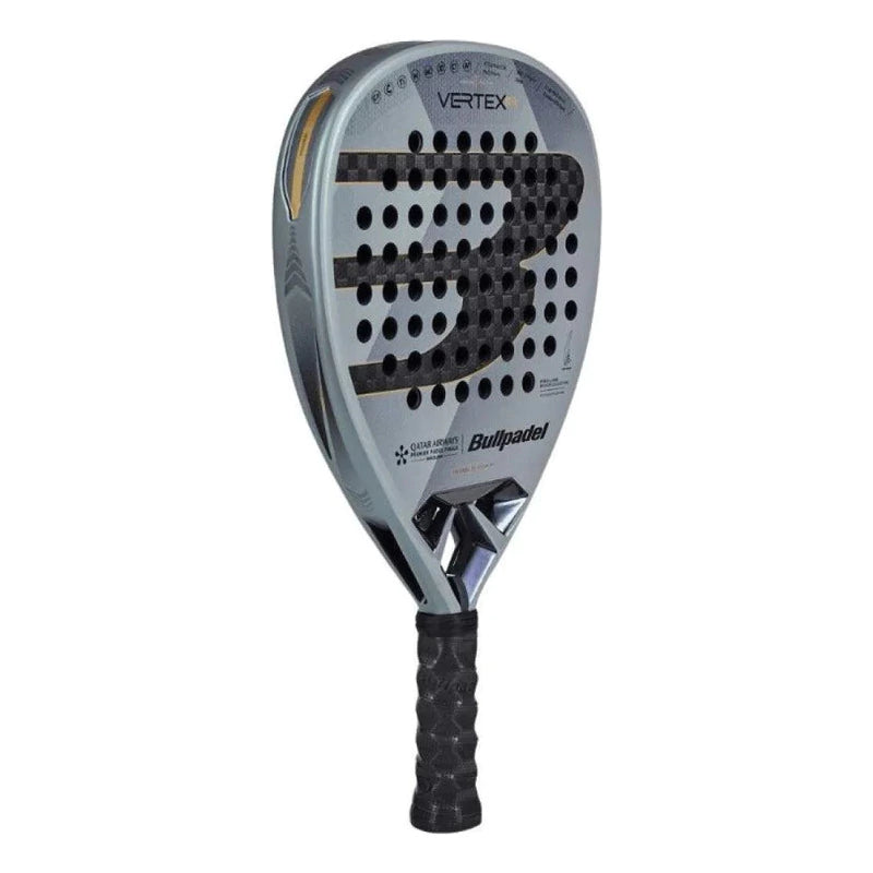 Pala Padel Bullpadel Vertex 04 Tf 24 Carbono 12k Gris