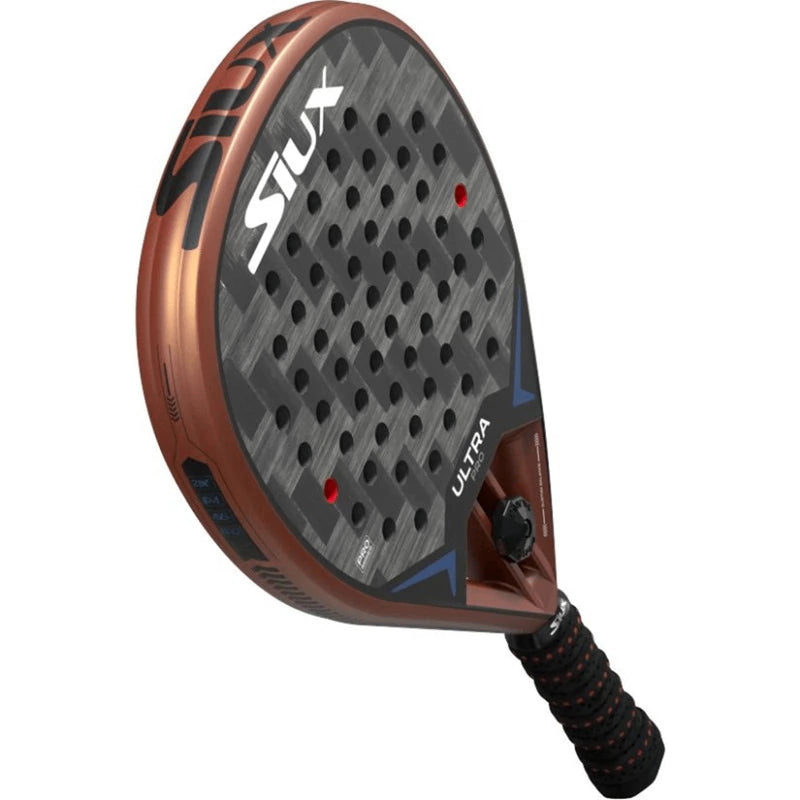 Paleta Pádel Control Siux Ultra Pro 2024 Carbono Redonda Marrón