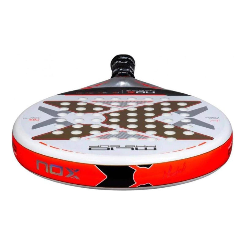 Pala de Padel Nox Ml10 Pro Cup Coorp. Miguel Lamperti 2025 Blanco