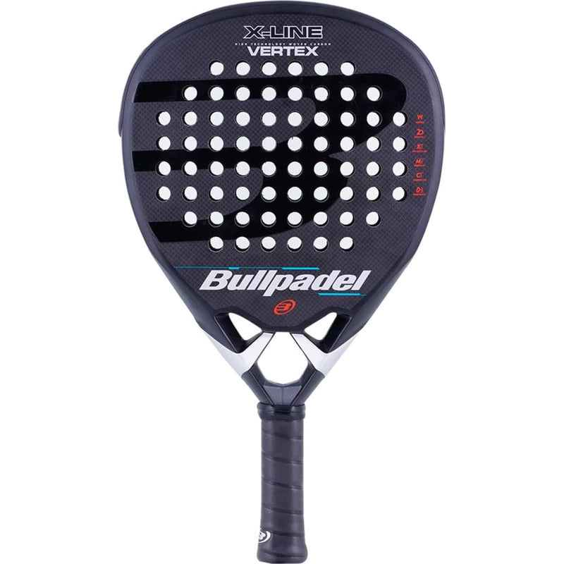 Pala de Padel Bullpadel Vertex X-line Carbono 3k Negro