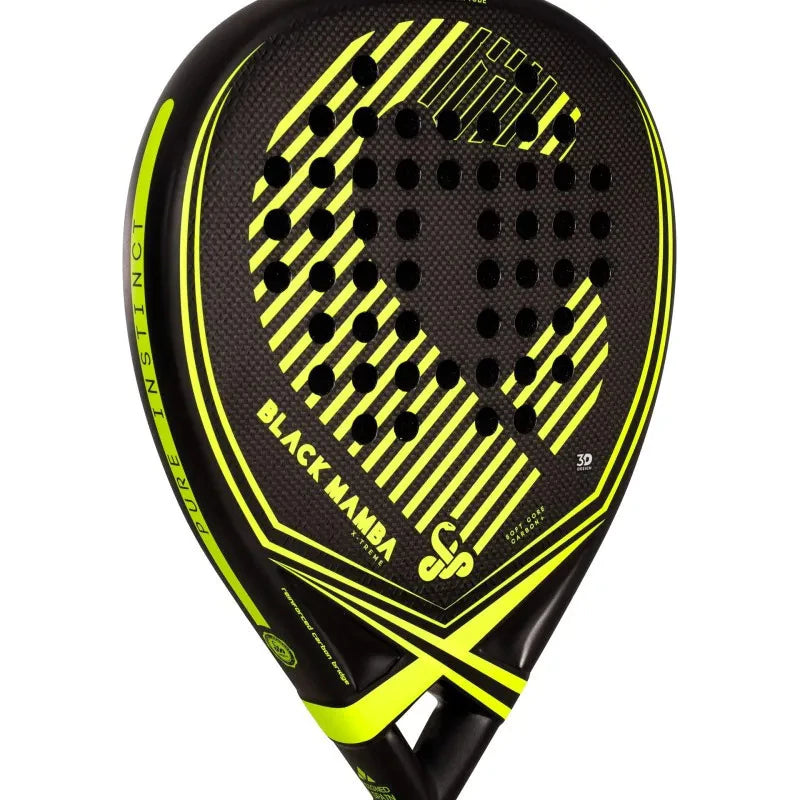 Pala Padel Vibora Black Mamba Xtreme 3k 2.0 2025 Negro
