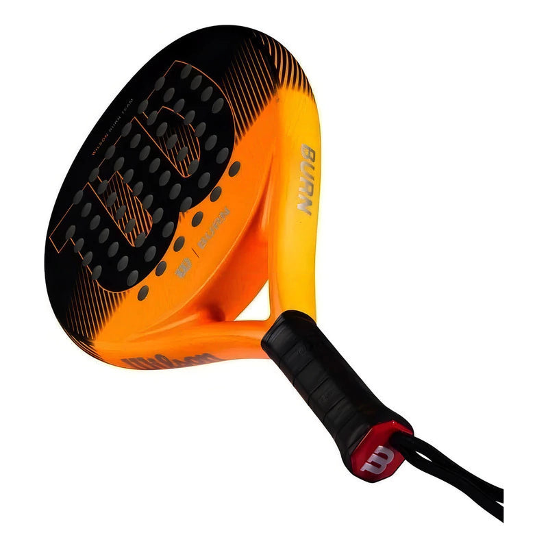 Pala de Padel Burn Team Wilson Color Naranja/negro