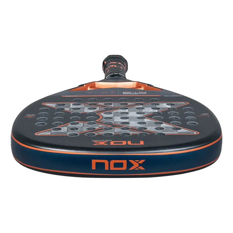 Pala de Padel Nox At10 Attack 18k 2025 Color Gris Oscuro