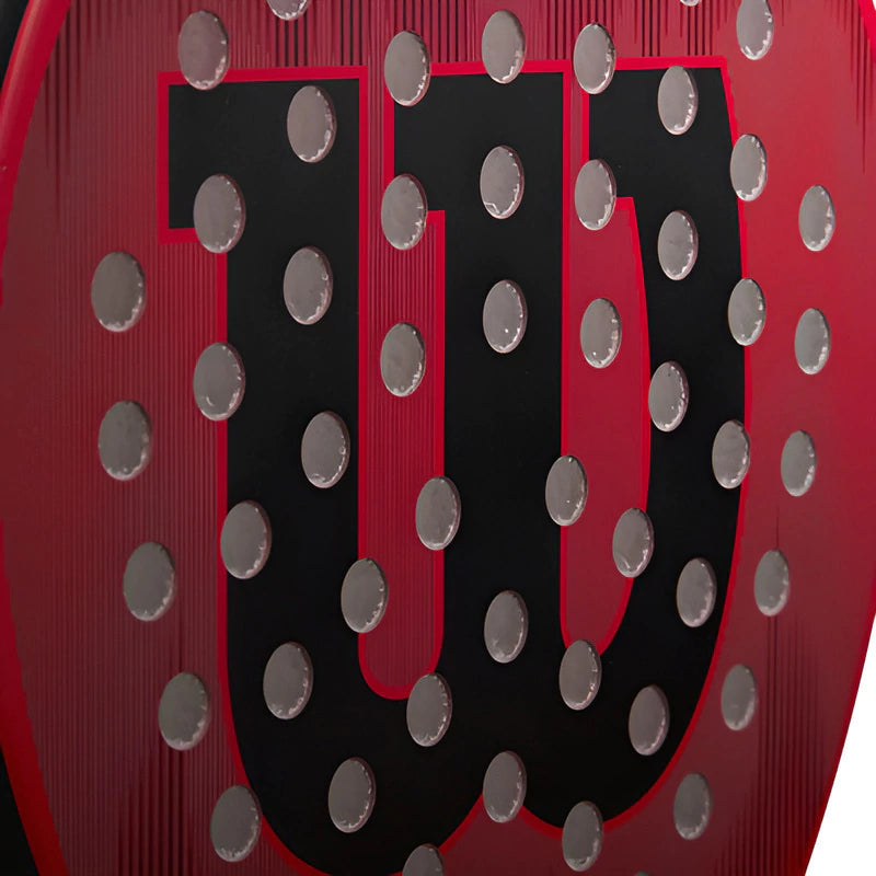 Pala De Pádel Raqueta Wilson Pro Staff Team Paddle Color Rojo