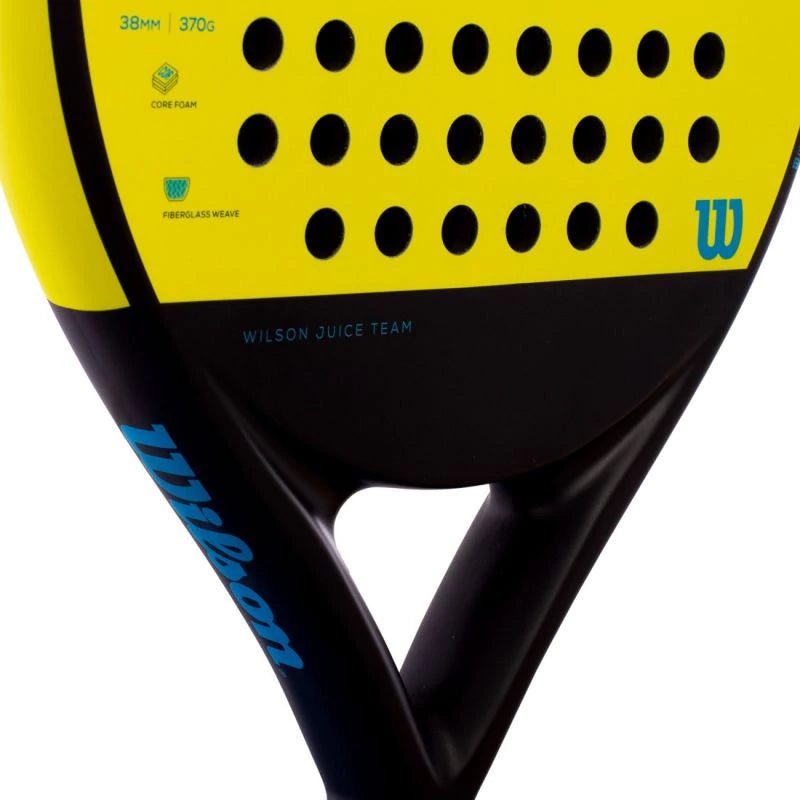 Pala de Padel Padel Wilson Juice Team Negro/amarillo