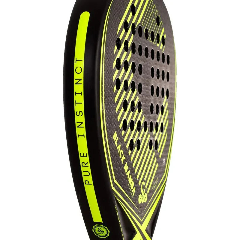 Pala Padel Vibora Black Mamba Xtreme 3k 2.0 Negro