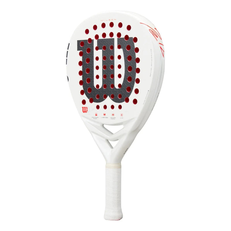 Pala De Padel Wilson Bela Ls V3 Color Blanco