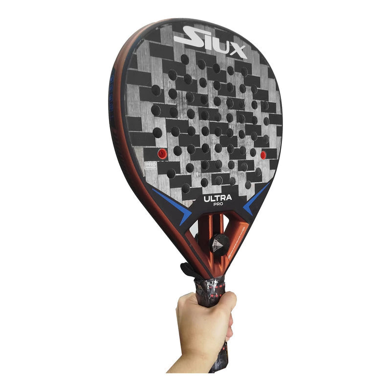 Paleta Pádel Control Siux Ultra Pro 2024 Carbono Redonda Marrón