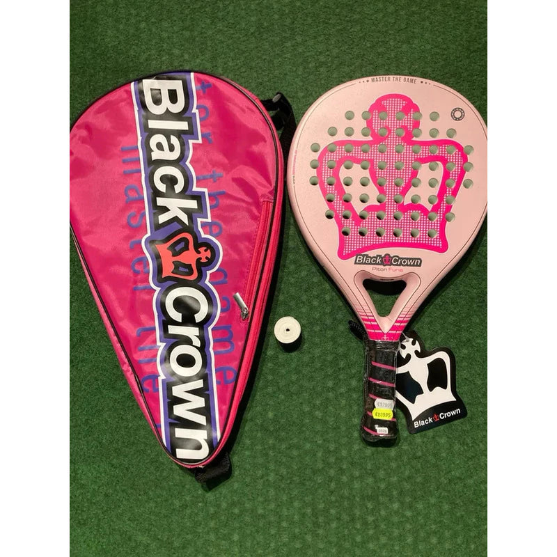 Pala de Padel Black Crown Piton Furia Rosa Bc-pitonfuria