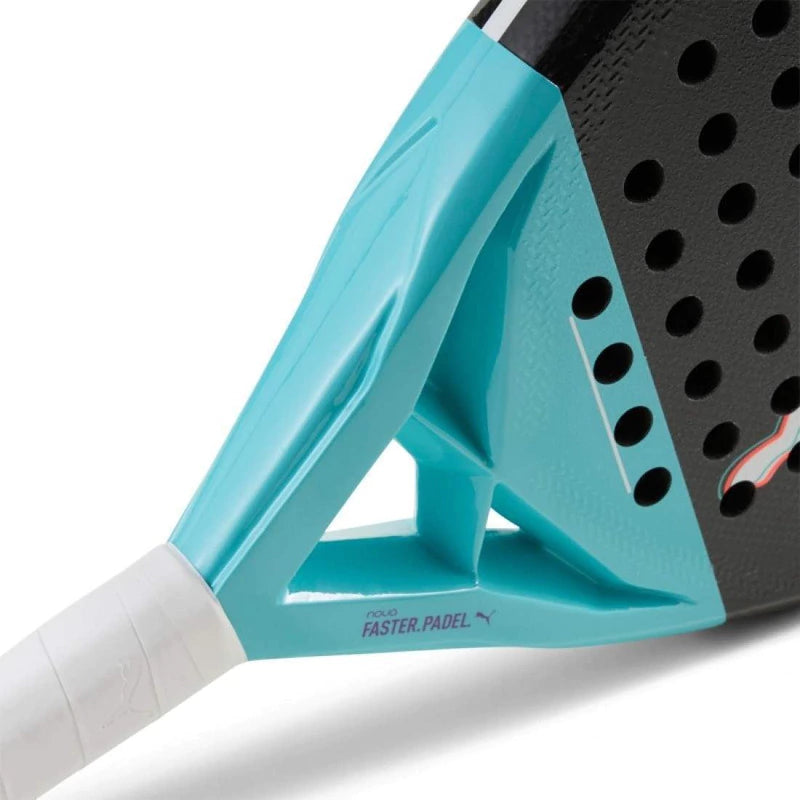 Pala de Padel Puma Nova Pro Carbono 3k 2025 Incluye Funda Turquesa