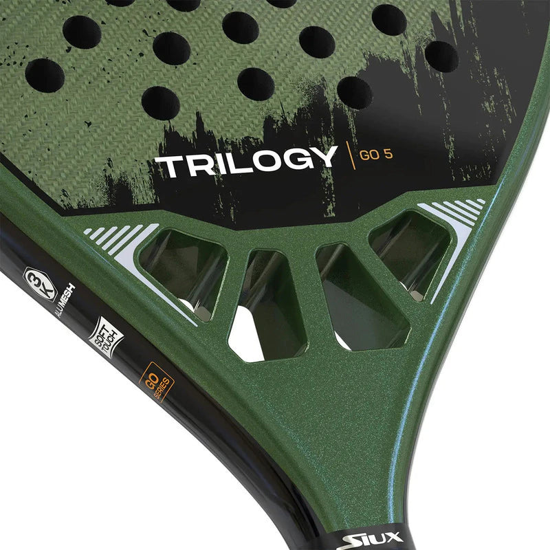 Pala Padel Siux Trilogy Go 5 2025 Verde Musgo