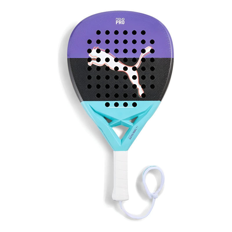 Pala de Padel Puma Nova Pro Carbono 3k 2025 Incluye Funda Turquesa