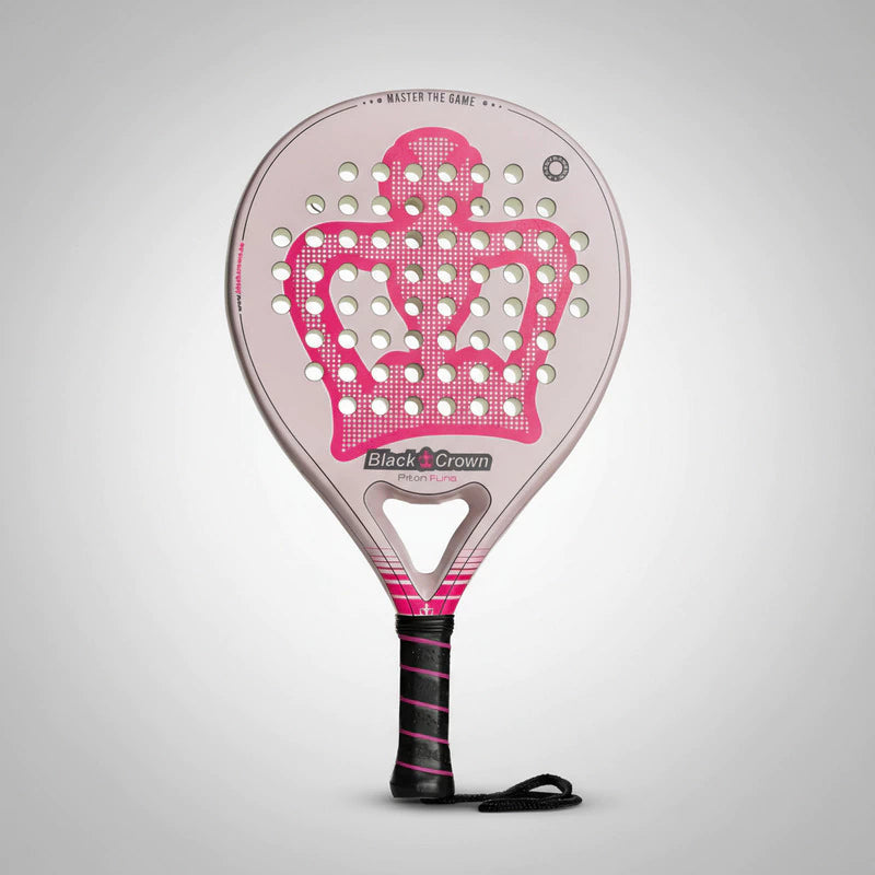 Pala de Padel Black Crown Piton Furia Rosa Bc-pitonfuria