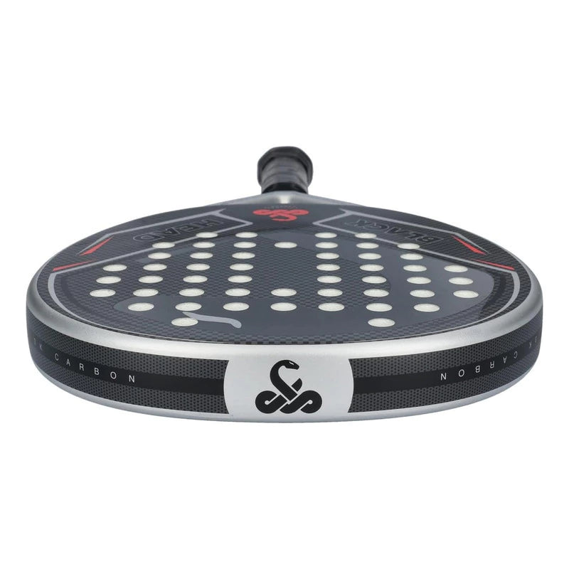 Pala de Padel Vibora Black Head 2024 Carbono Gris Oscuro