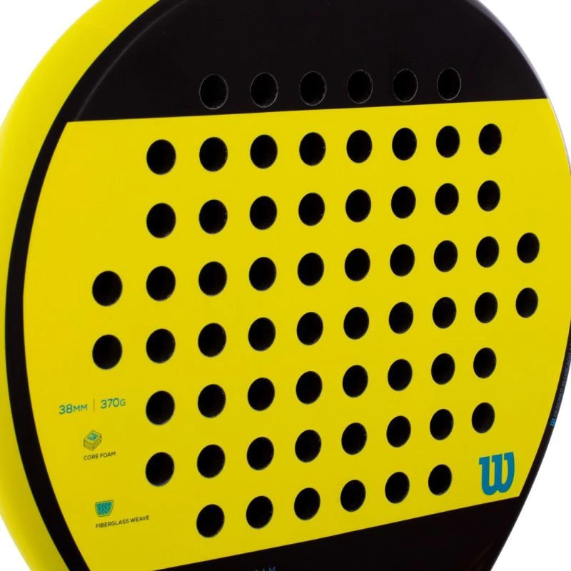Pala de Padel Padel Wilson Juice Team Negro/amarillo
